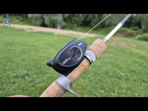 Видео: Китайская катушка которая смогла в DC. Смотрим на Purelure Silver Feather MIIEC с электро тормозами.
