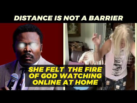 Видео: Она почувствовала огонь Божий, наблюдая онлайн-трансляцию пастора Джона Аносике.