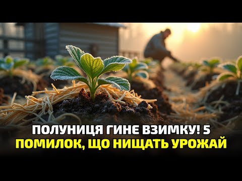 Видео: Як підготувати полуницю до зими, щоб не втратити жодного куща і мати рясний урожай навесні