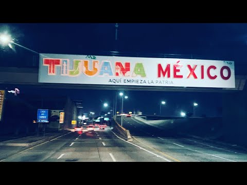 Видео: Переезжаем через Мексику в США — на границе