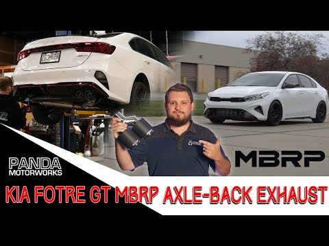 Видео: НОВЕЙШИЙ выхлоп Kia Forte GT! Установка задней оси MBRP + аудиоклипы