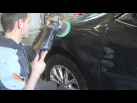Видео: Toyota  перекрас косяков и полировка  за 5 часов