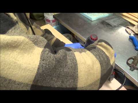 Видео: Профессиональная обработка меха опоссума. Часть 3. Посадка.