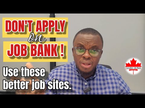 Видео: Перестаньте тратить время на канадский банк вакансий — вот что действительно поможет вам найти но...