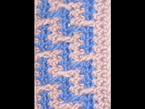 Видео: Жаккардовый узор для пальто. Jacquard pattern for coats