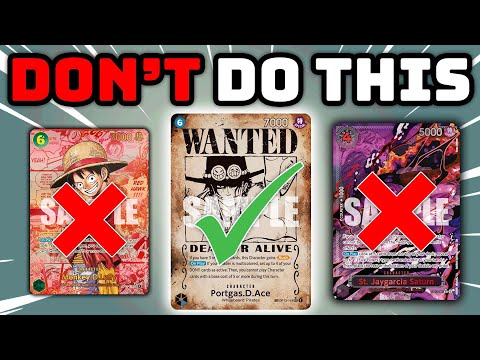 Видео: НЕ совершайте эту распространённую ошибку с OP-13 (One Piece TCG: Carrying on His Will)