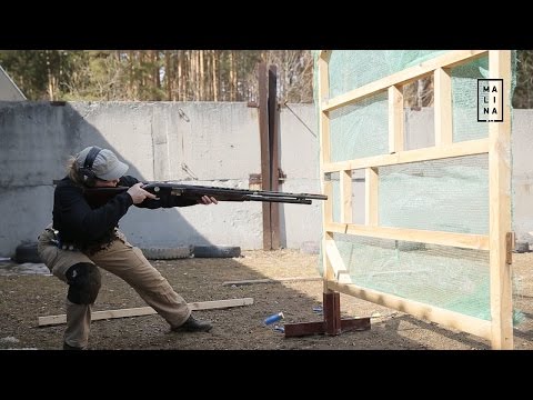 Видео: Практическая стрельба: стрельба из-за укрытий. Мастер-класс Татьяны Пановой