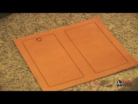 Видео: Тиснение   Штамп корзинка трехсторонняя