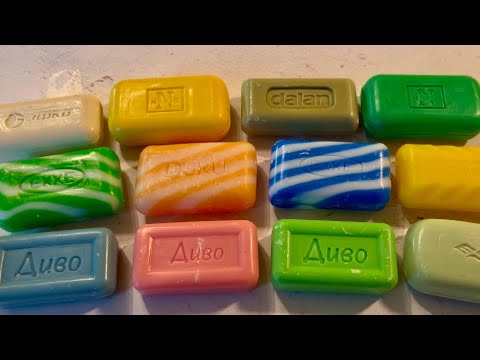 Видео: Asmr/soap cutting/dry soap/relax video/Резка сухого мыла