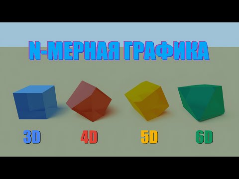 Видео: Как увидеть высшие измерения? — N-Dimensional Graphics
