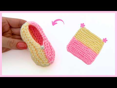 Видео: НОВЫЙ СПОСОБ СДЕЛАТЬ ОЧЕНЬ ПРОСТОЕ ВЯЗАНИЕ ОБУВИ