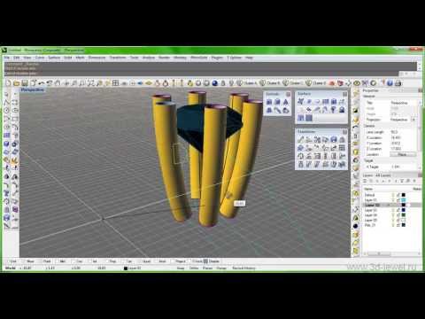 Видео: Помолвочное кольцо с Историей в Rhino