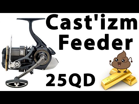 Видео: Daiwa Castizm Feeder 25 qd | Полный Обзор Катушки