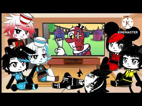 Видео: реакция на cartoons Cuphead☕,Magmen🥛,Bendy😈,Oswald🐰,Mickey mouse🐁,Felix the cat 😸 (Cuphead rab)