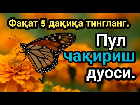 Видео: ИШ ЙУЛЛАРИНГИЗ ОЧИЛАДИ, КУТМАГАН ЖОЙИНГИЗДАН БОЙЛИК КЕЛА БОШЛАЙДИ, ДУОЛАР| дуолар, дуо, кучли дуолар