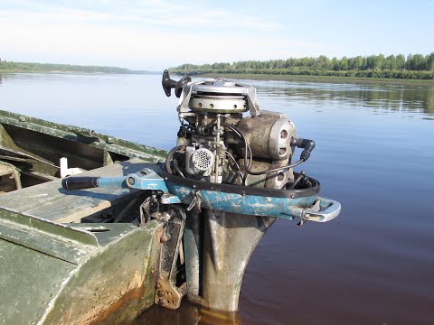 Видео: Лодочный мотор Вихрь 20//Запуск год спустя//Прибавка в скорости!