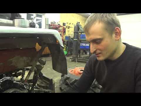 Видео: востановили полуоси и ступицы амжк 8