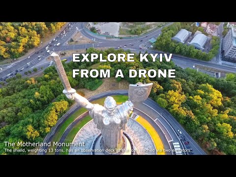 Видео: Share Kyiv - Drone Tour / Поділись містом Киевом