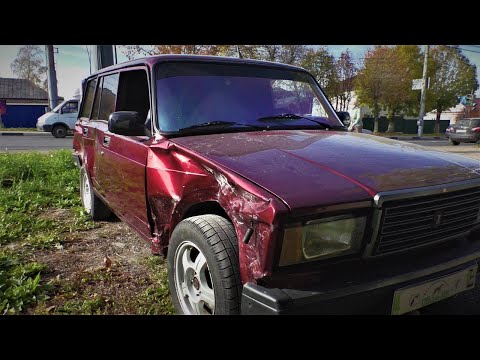 Видео: ВАЗ 2104  конец шоу  :)