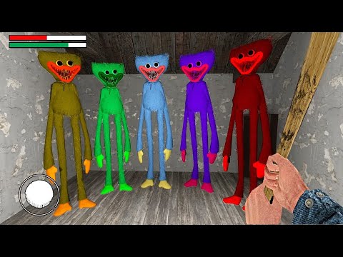 Видео: МЫ НАШЛИ РАДУЖНЫЙ ХАГГИ ВАГГИ В ГРЕННИ ОНЛАЙН - Granny Online Horror Game Rainbow Poppy Playtime