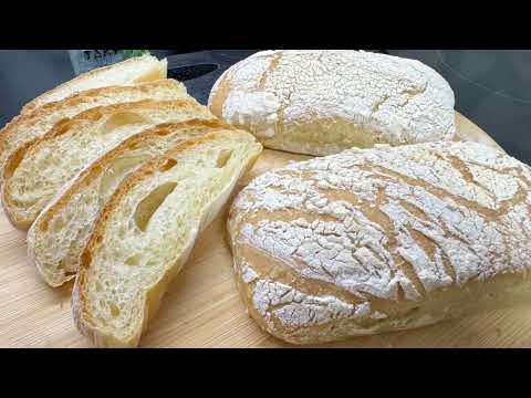 Видео: 🍞🥖Итальянский хлеб дома — легко, вкусно и без лишних усилий!
