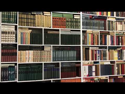 Видео: Грачёв Вадим Сергеевич. Обзор моей домашней библиотеки. Часть 1. Вводная.