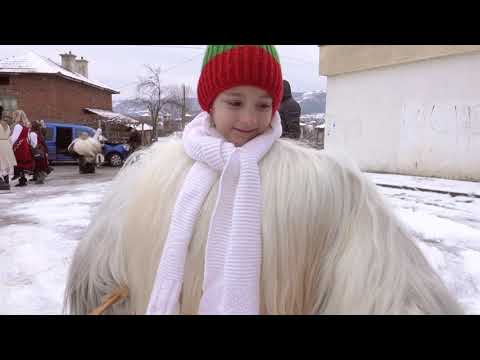 Видео: Кукерски фестивал на маскарадните игри Симитли 12.01.2019г.     Квартал Ораново - Косячка махала