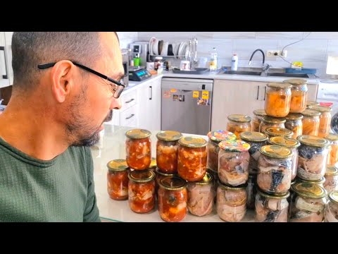 Видео: Бізнес 🐟🐟100кг риби 100 банок консервів‼️Оселедець з Товстолоба-маслі та томаті🔥