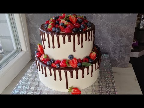 Видео: Как собрать и выровнять двухъярусный торт для транспортировки