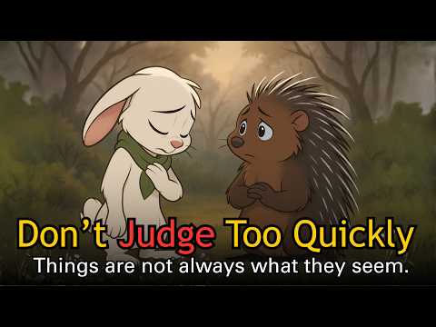 Видео: Не судите слишком быстро | Английская моральная история с пояснениями | Изучайте английский язык ...