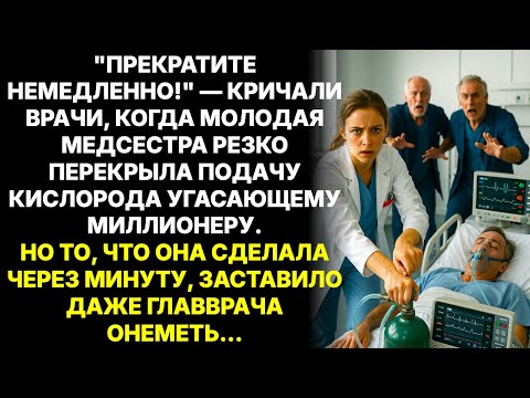 Видео: Прекратите немедленно! - орали врачи, когда медсестра перекрыла кислород миллионеру. Но через минуту