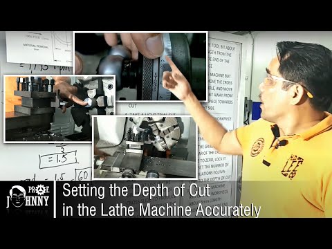 Видео: Точная установка глубины резания на токарном станке