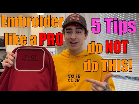 Видео: 5 советов и рекомендаций по вышивке, которые ОБЯЗАТЕЛЬНО НУЖНО ЗНАТЬ (ПОСМОТРИТЕ, ПРЕЖДЕ ЧЕМ НАЧА...