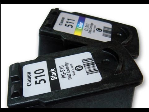 Видео: Заправляем картриджи струйного принтера.  Canon MP 250 и его модификации. PG510 PG512 и CL511 CL513