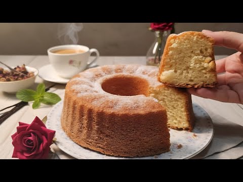 Видео: Швейцарский ванильный торт за 5минут и 5ингредиентовПушистый и лёгкий секретный рецепт моей бабушки