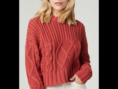 Видео: Восхитительные вязаные вещи. Схемы.