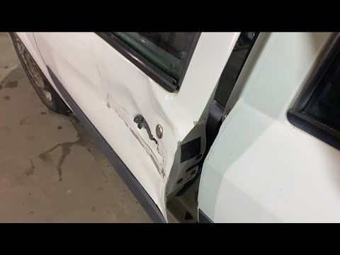 Видео: Рихтовка двери молотком и сваркой