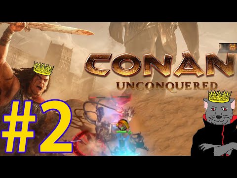 Видео: Conan Unconquered (2021) #2 - Первый Босс Пал