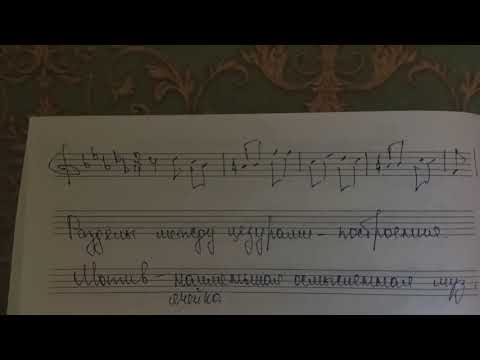 Видео: Музыкальный синтаксис. Период. Внутренние структуры периода.