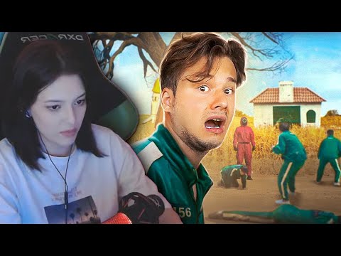 Видео: Айсу Майсу Смотрит:ИГРА В КАЛЬМАРА В РЕАЛЬНОЙ ЖИЗНИ СО 100 УЧАСТНИКАМИ!