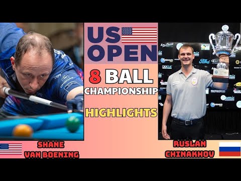 Видео: ШЕЙН ВАН БЁНИНГ - РУСЛАН ЧИНАХОВ | ОТКРЫТЫЙ ЧЕМПИОНАТ США ПО ИГРЕ ВОСЬМЕРКИ | ОСНОВНЫЕ МОМЕНТЫ БИ...