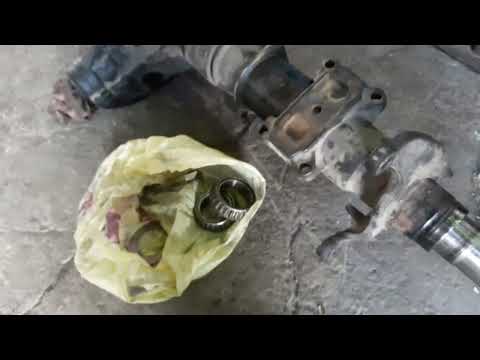 Видео: Відновлення чулка заднього моста Mercedes Sprinter 906