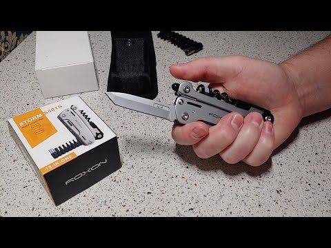 Видео: ROXON Storm S801S - Знаменитый мультитул Шторм!