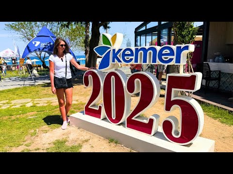 Видео: Кемер 2025/ В ЦЕНТР КЕМЕРА ИЗ КИРИША/ Магазины, городской пляж, парк "Мунлайт"/ Турция 2025