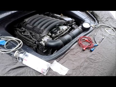 Видео: Как проверить топливные насосы [бензонасосы] Porsche Cayenne [Порше Кайен] или VW Touareg [Туарег]