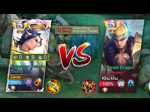 Видео: GLOBAL ZILONG VS YUZHONG 🔥 | FEEDER TRASH ЗАГОВОРИЛ МЕНЯ?!