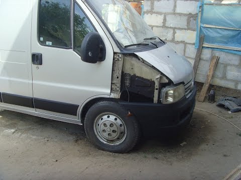 Видео: FIAT Ducato 1часть(усиление порогов)