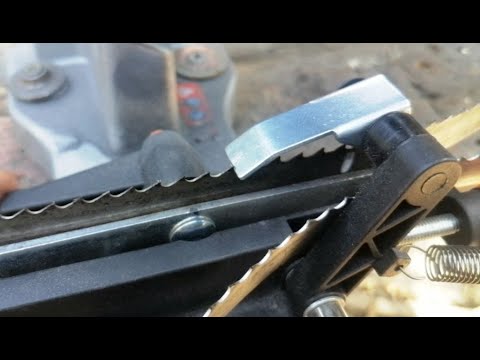 Видео: Дешёвый способ заточки ленточной пилы.