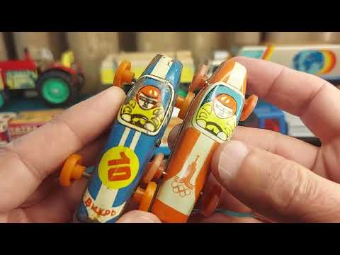 Видео: Машинки СССР. Обзор жестяных авто 70-80 годы!!!...