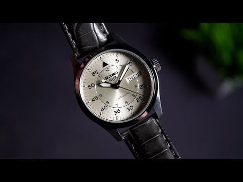 Видео: Seiko 5 Sports SRPJ87K1 - Самые элегантные полевые часы